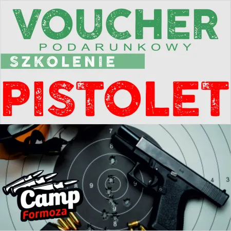 Voucher strzelanie Pistolet